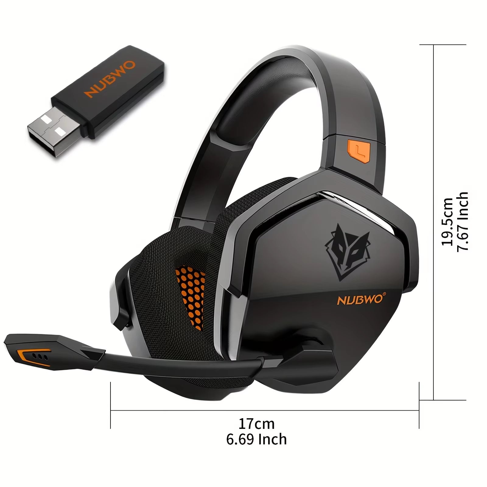 Auriculares Para Juegos  G06 Para PS5, PS4, XBOX, PC, Mac, Auriculares Bluetooth Con Cancelación De Ruido De Latencia Ultrabaja De 2,4 Ghz Con Micrófono